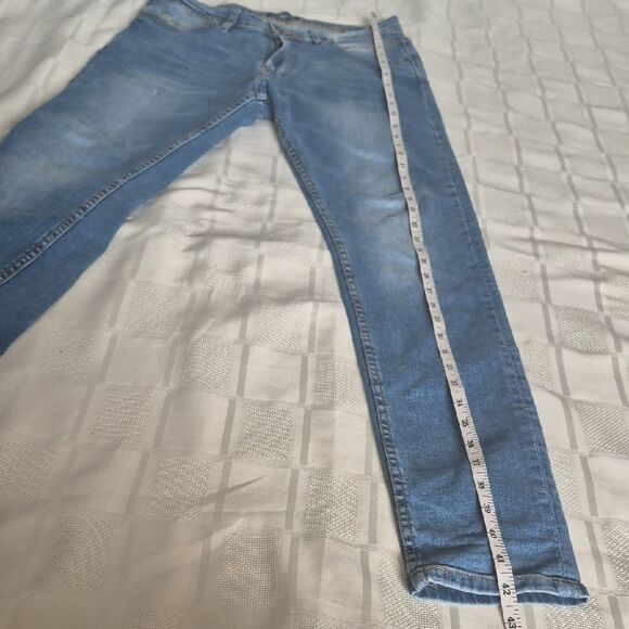Zara Light Blue Skinny Jeans - Picture 8 of 16